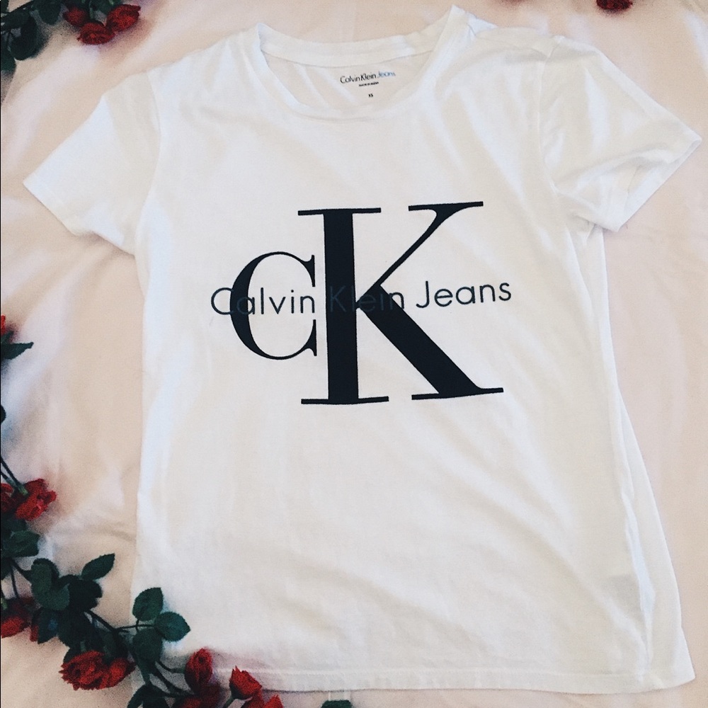 Calvin Kien Jeans white T-shirt